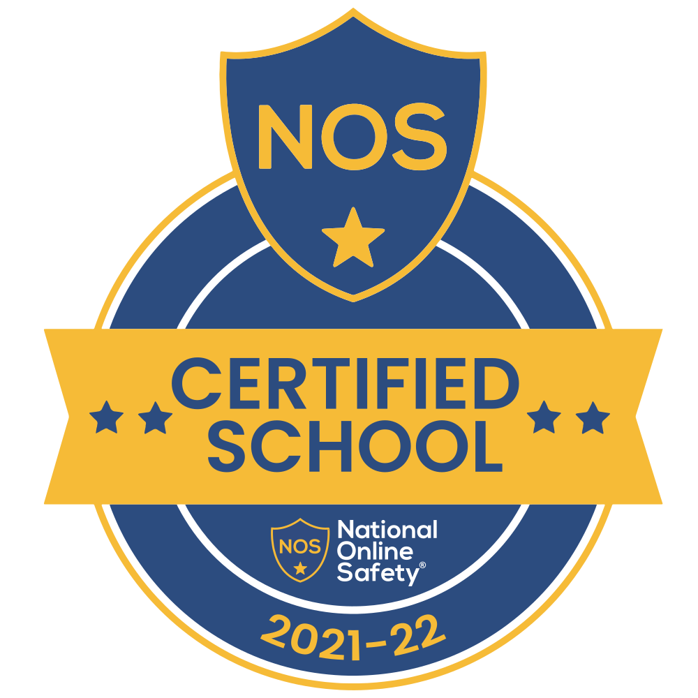 National Online Safety Certified School 2021-22 badge